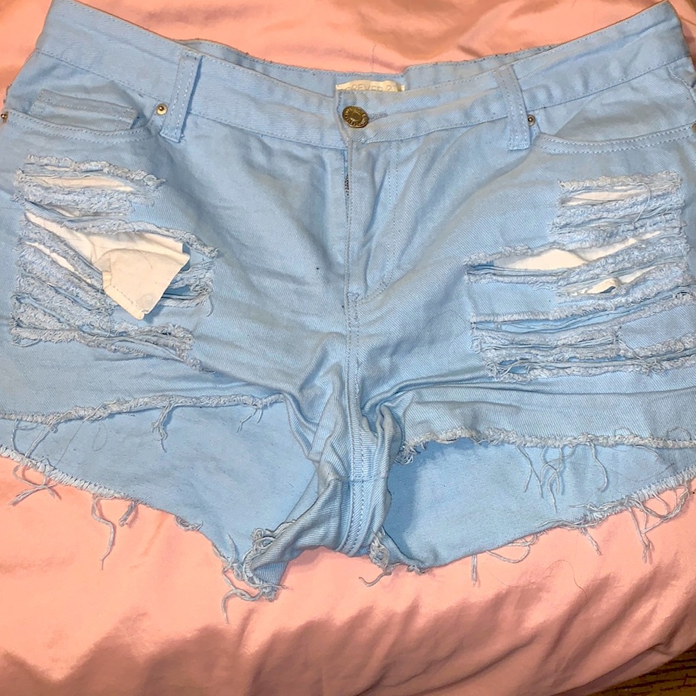 Forever 21 denim shorts